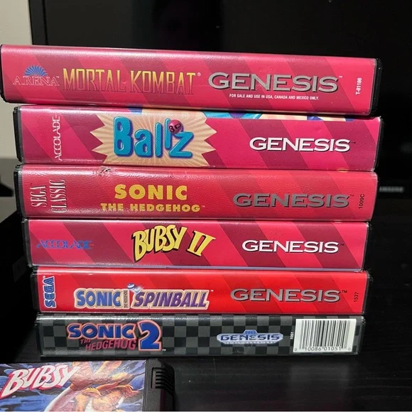 Sega Genesis Games Lot Bundle - Picture 4 of 4